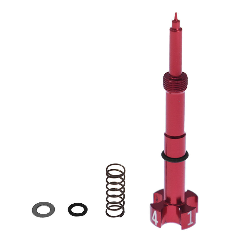 LABLT Universal Motorcycle Air Fuel Mixture Screw Replacement for Keihin FCR Carb Replacement for Yamaha Kawasaki Honda Suzuki Red