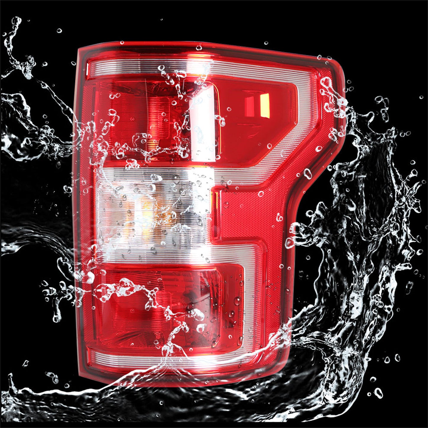 LABLT Tail Lights Rear Reverse Light Assembly Replacement for 2018 2019 2020 F150 JL3Z13404H Right Side Car Brake Light