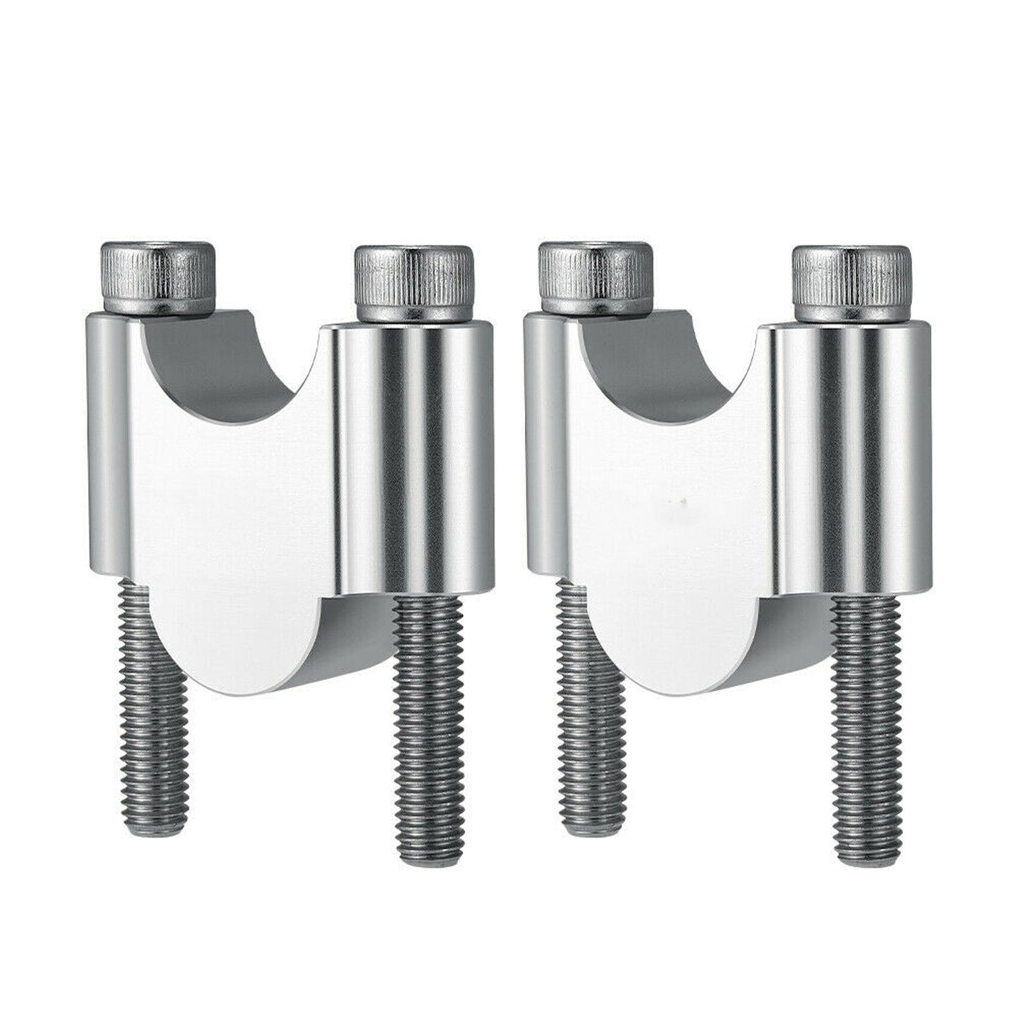 LABLT 7/8 Universal Motorcycle Handlebar Riser Clamp Bars Kit 30mm Replacement for Suzuki Kawasaki Honda Yamaha ATV Dirt Bike Sport Street Off-Road Motorcycle