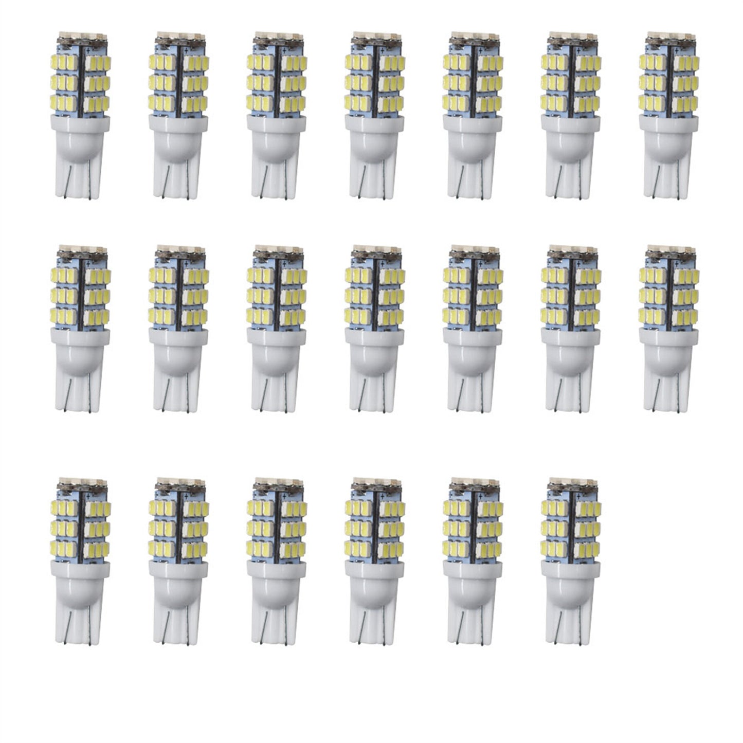 20x Cool White T10/921/194 RV Trailer 42-SMD LED Backup Reverse Lights Bulbs