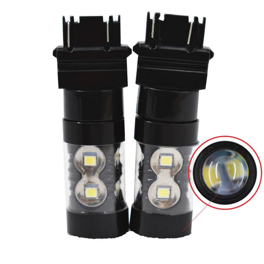 Super Bright Low Power 3156 3157 3057 4157 LED Bulbs Fit for Back Up Reverse Lights and Tail Brake Parking Lights