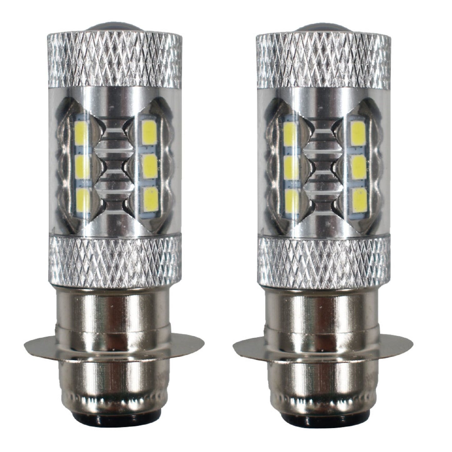 2 Pcs H6 80W motorcycle Super White 6000K LED Headlights Bulbs For Yamaha Headlights Bulbs
