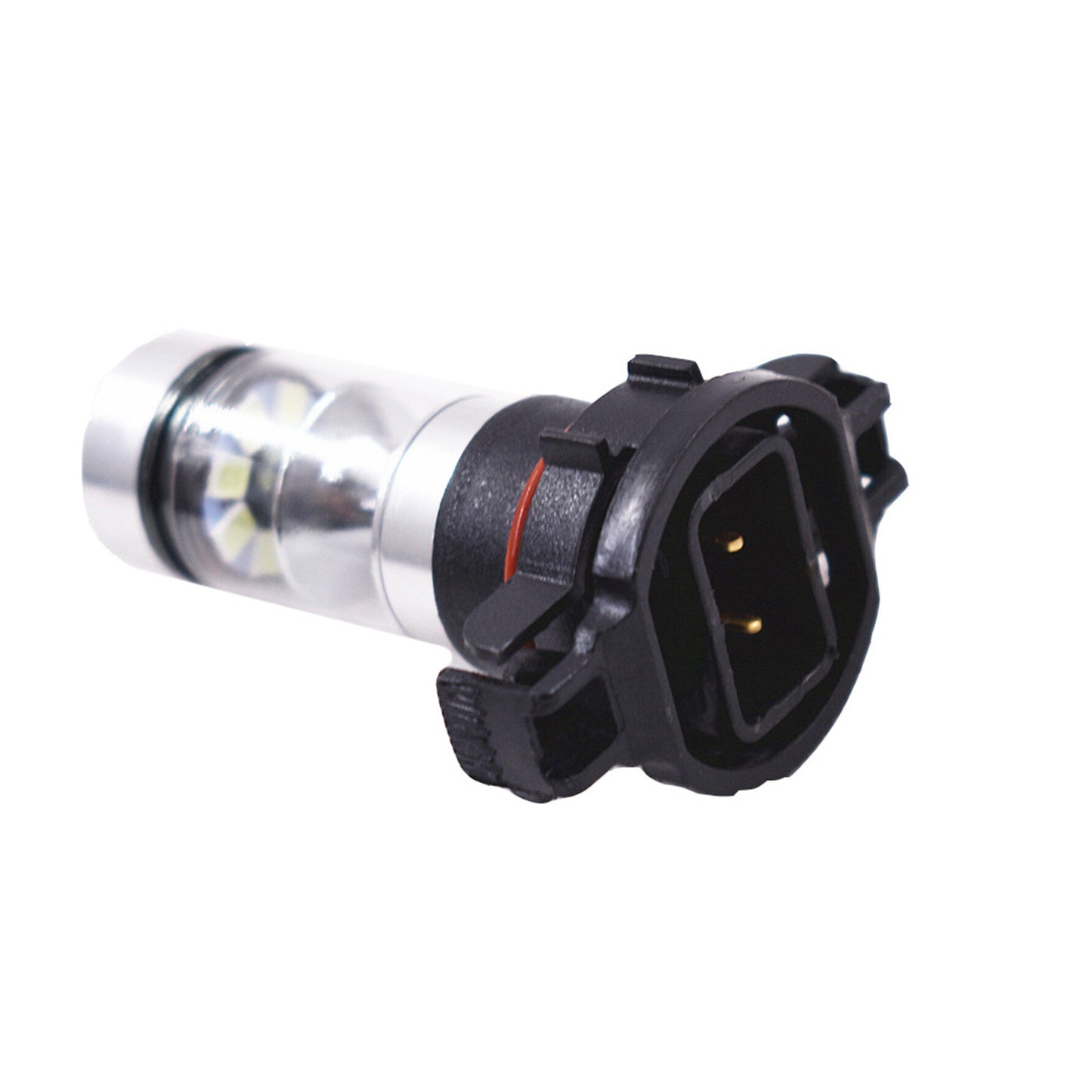 2 PCS H16 5201 5202 9009 PS24WFF 8000K Ice Blue 100W LED Fog Light Driving Bulb DRL