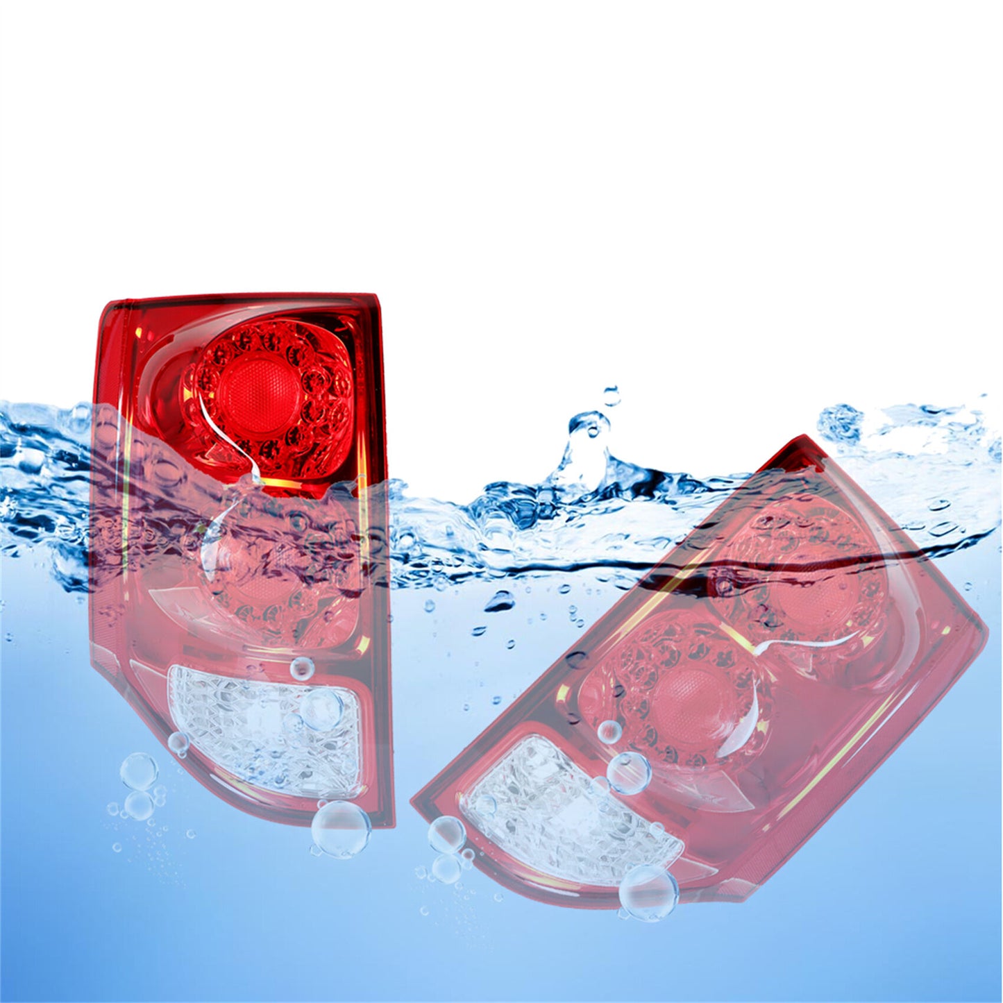 LABLT Tail Light Assembly Replacement for 2011-2020 Grand Caravan LED Rear Brake Lamp Assembly Left and Right Side Taillights