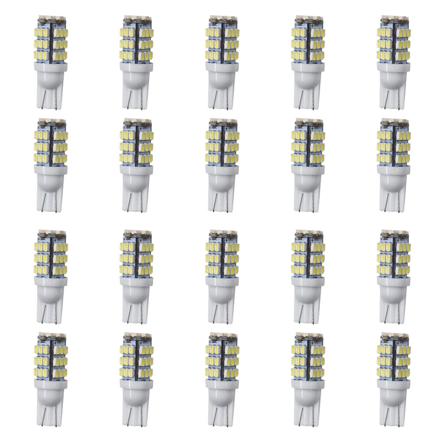 20x Cool White T10/921/194 RV Trailer 42-SMD LED Backup Reverse Lights Bulbs