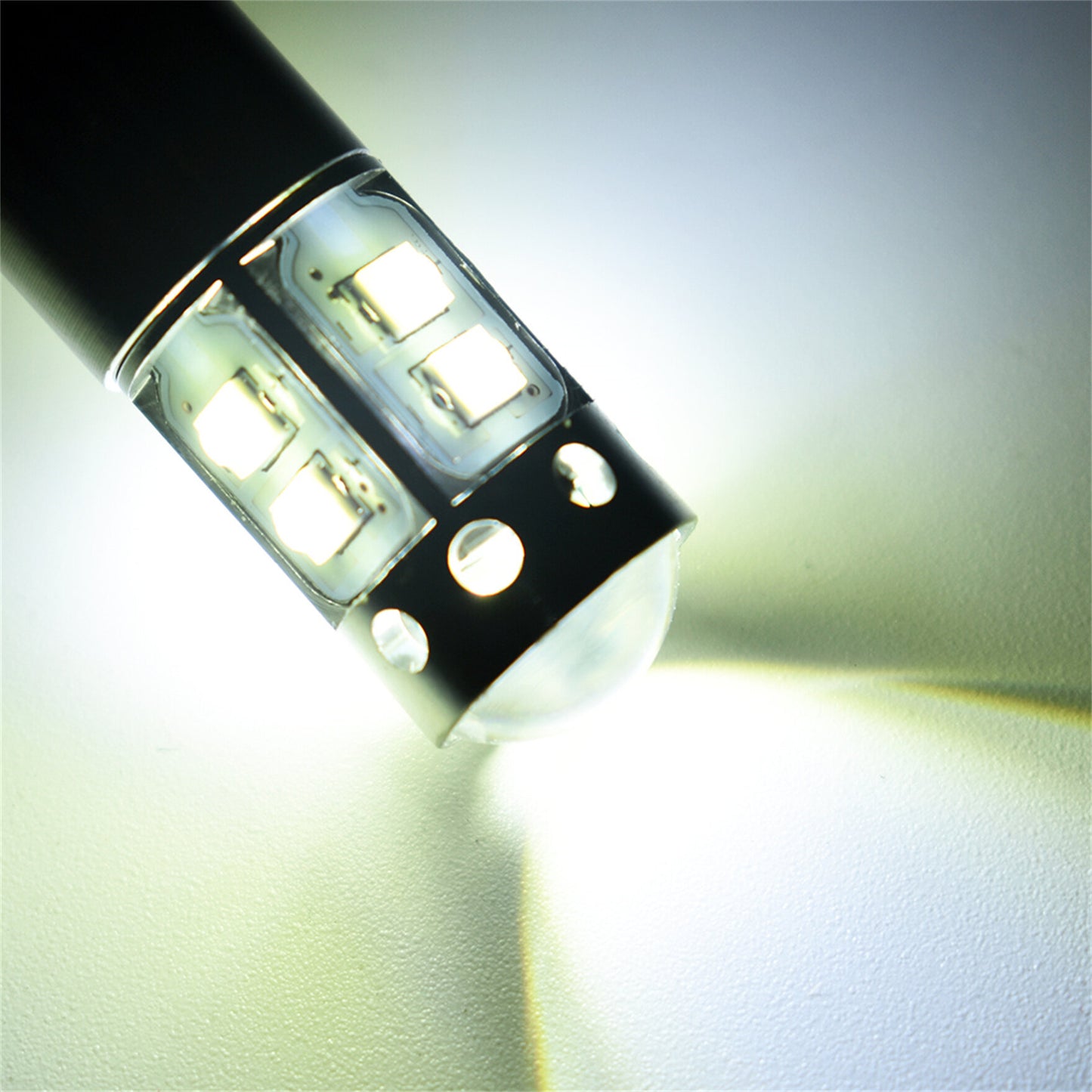 2 PCS H1 White 6000K 100W High Power LED Fog Light Driving Bulb