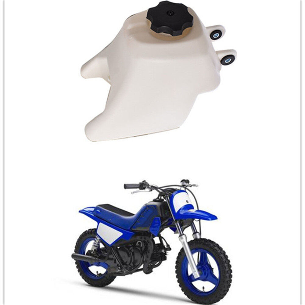 LABLT Motorcycle Complete Fairing Plastic Kit w/Seat Front Fender Rear Fender Gas Tank Body Assembly Replacement for Yamaha PW50 PY50 PW 50 PY 50 All Years White
