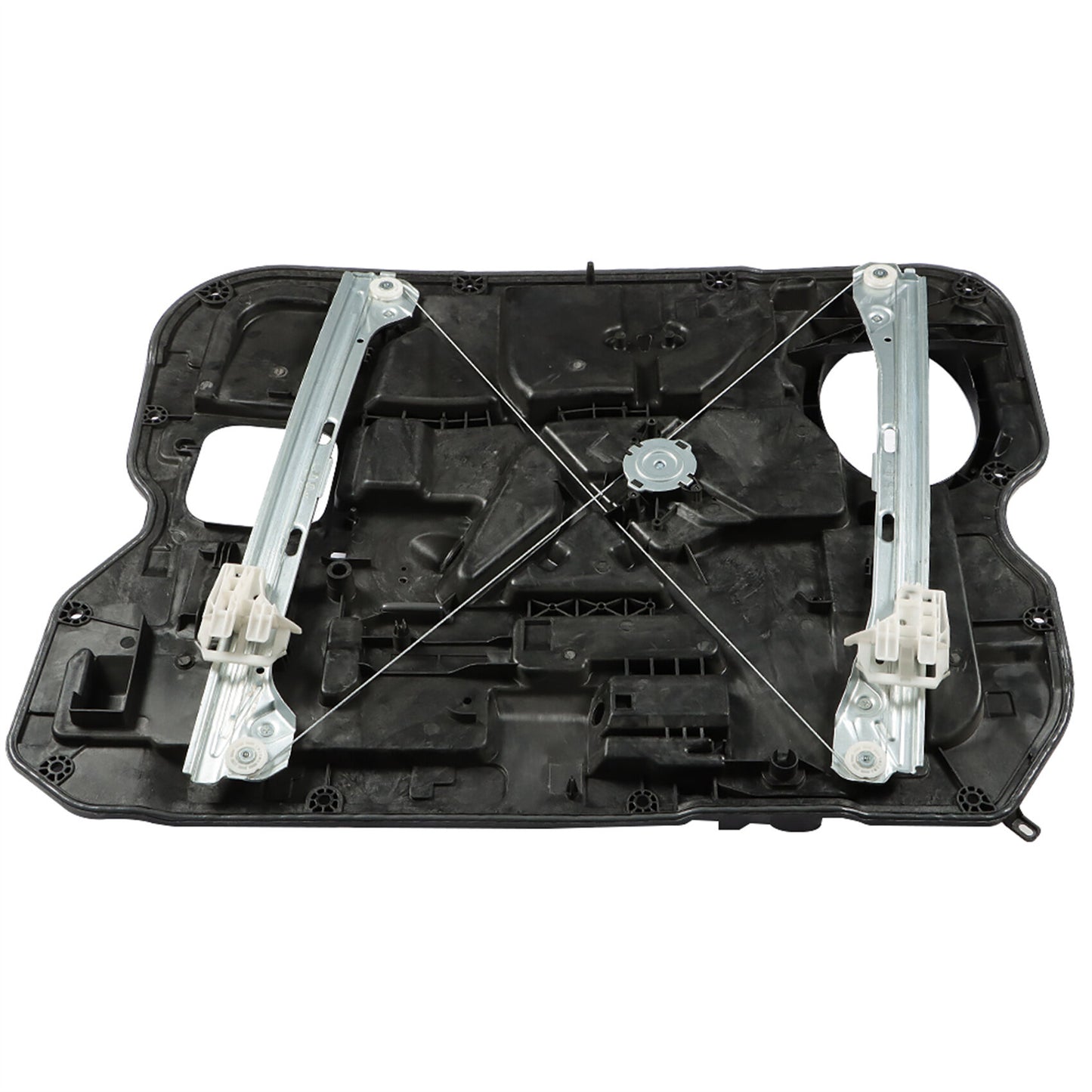Front Left Window Driver Side Regulator Motor Replacement for 1500 2500 3500 w/6 Pin 68044849AB 68044849AA