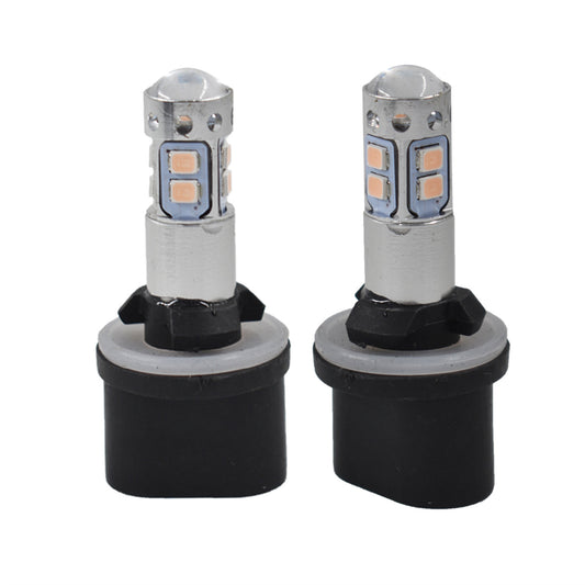 2x 880 899 14000K Purple 50W LED Headlight Bulbs Kit Fog Driving Light