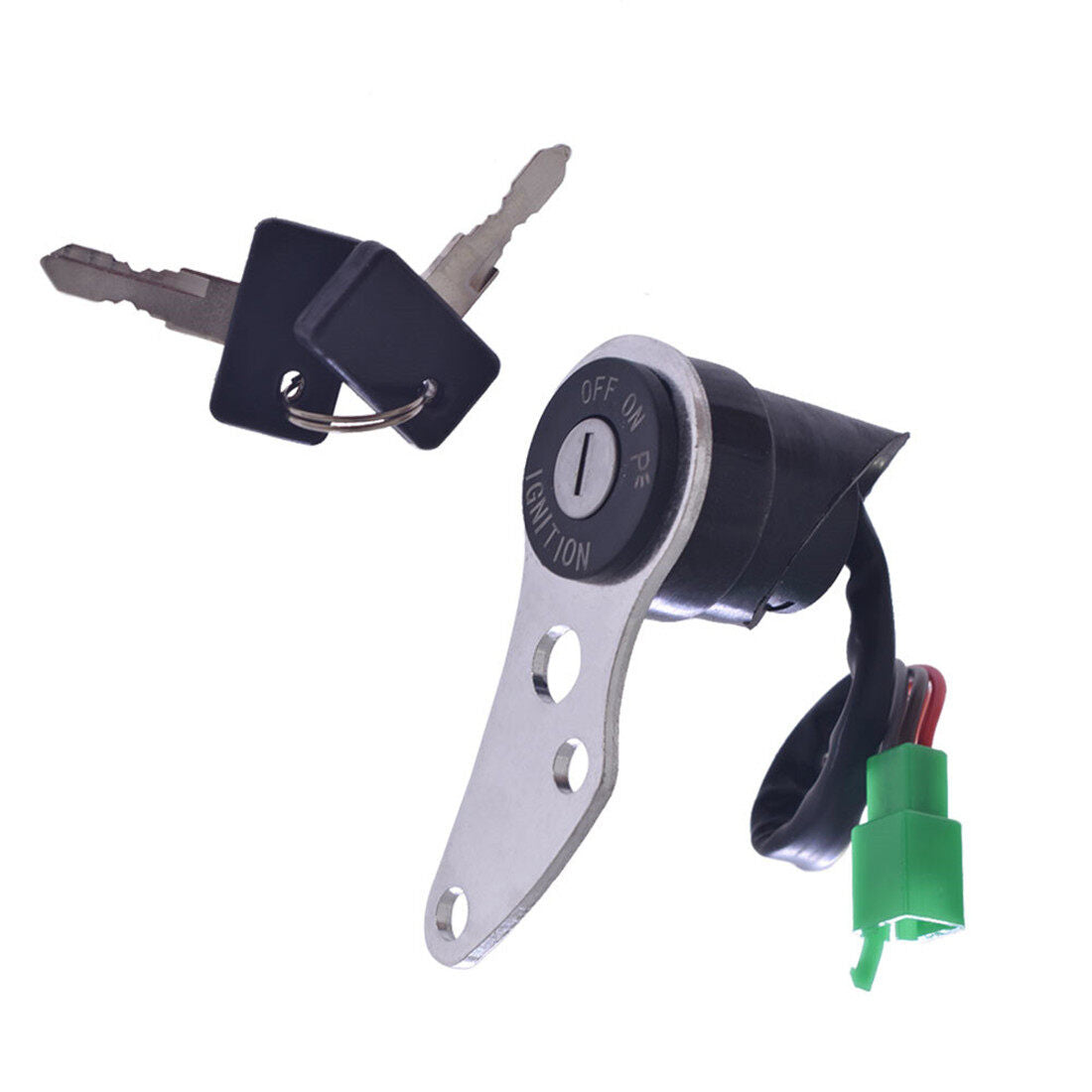 LABLT Motorcycle Ignition Switch Lock w/ Keys Replacement for Suzuki DRZ400 2000-2004 DRZ400S 2000-2019 DRZ400SM 2005-2006 DR-Z400E 2000-2007 37110-29F00