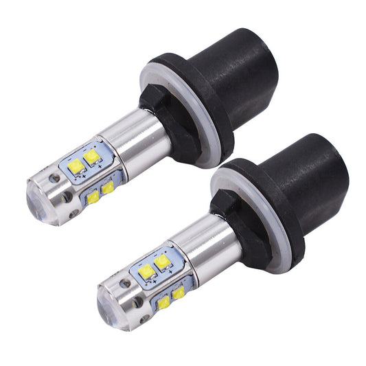 2-Piece 899 880 LED Fog Light Bulbs100W 6000K Super Bright LED Bulb LED 880 Bulb Fit for Auto Motorcycle Cars Trucks SUV Fog DRL Lights