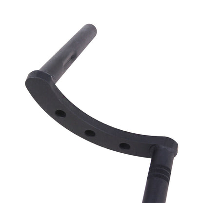 LABLT Motorcycle 1 Z-Bar Handlebars Drag Bars Length 660mm Diameter 25mm Hand Bars Universal Replacement for Suzuki Kawasaki Honda Yamaha Touring Dyna Softail Black