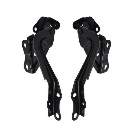 LABLT 2 Pcs Set Black Front Hood Hinge Steel Replacement for Toyota Highlander 2008 2009 2010 2011 2012 2013 TO1236184 TO123618