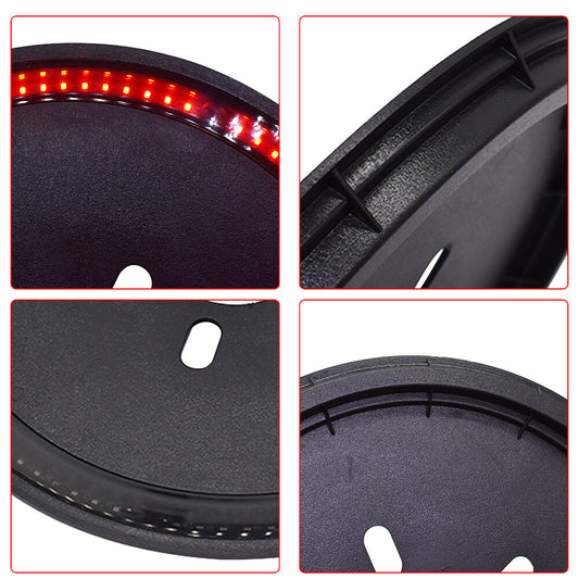 Spare Tire Brake Light LED Third Brake Light Lamp Ring for Jeep Wrangler JK LJ YJ CJ 1986-2019