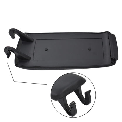 Leather Armrest Center Console Lid Cover Replacement for A6 C5 1999-2005 & A4 B7 Avant 2005-2008 Black #8E0864245P38M