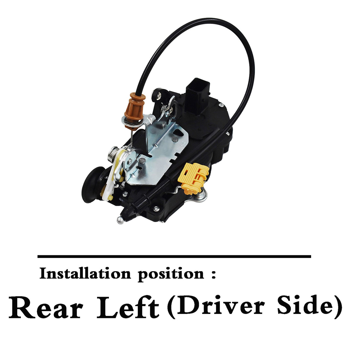 LABLT Rear Left Power Door Latch Lock Actuator Replacement for Chevy Silverado 1500 2500 3500 GMC Sierra 1500 2500 3500 25876397