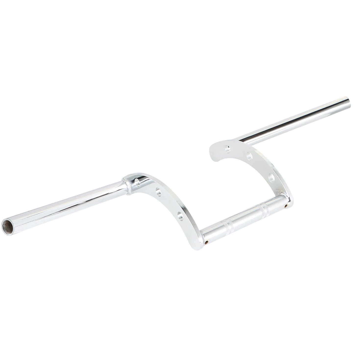 LABLT Motorcycle 7/8 Z-Bar Handlebars Drag Bars Length 660mm Diameter 22mm Hand Bars Universal Replacement for Suzuki Kawasaki Honda Yamaha Touring Dyna Softail Chrome