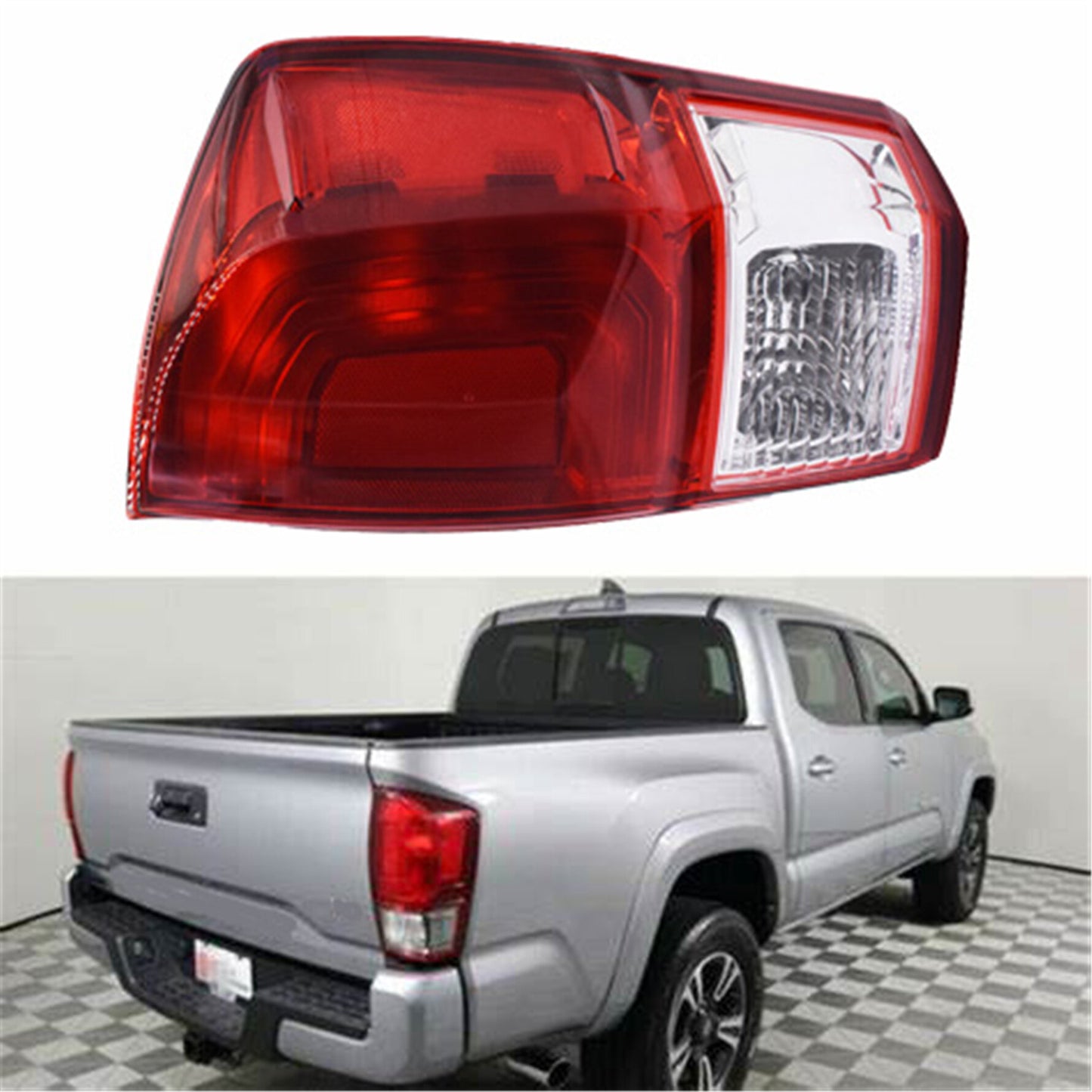 Tail Light Taillights Replacement Right Tail Lamp Compatible Replacement for Toyota Tacoma