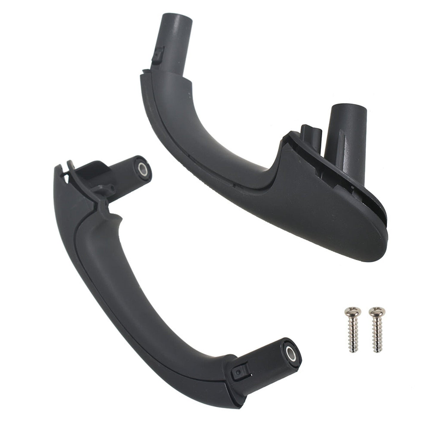 LABLT Front Left&Right Grip Door Handle #20381016519116 Black fit for Mercedes C Class W203 2003 2004 2005 2006 2007