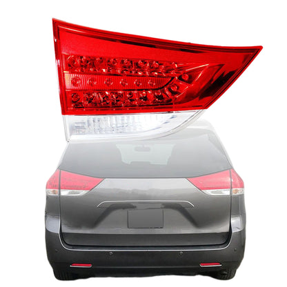 LABLT Rear Brake Lamp Tail Light Replacement for 2011-2012 Toyota Sienna Red 8159008010 Left Inside Driver Side Tail Brake Signal Stop Lamp