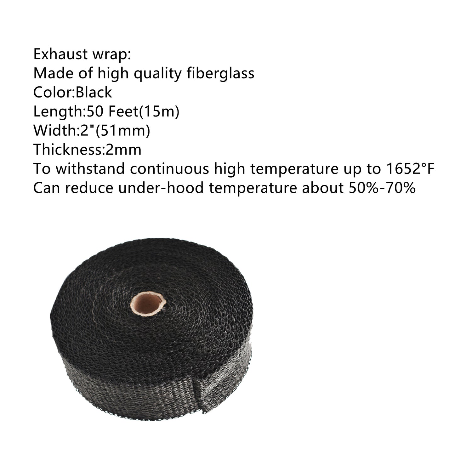 LABLT Turbo Heat Shield Blanket Cover+ 2 50FT Exhaust Header Wrap Tape Black Replacement for T6 GT55 GT40 HX52 HT60 T88 Turbocharger Heat Shield