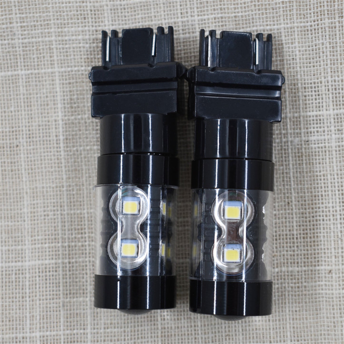 Super Bright Low Power 3156 3157 3057 4157 LED Bulbs Fit for Back Up Reverse Lights and Tail Brake Parking Lights