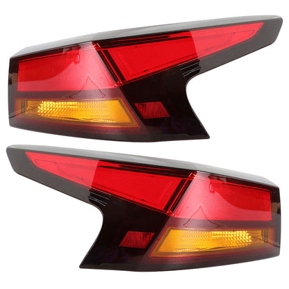 LABLT Tail Light Assembly Brake Signal Stop Lamp Replacement for 2019 2020 Nissan Altima Outer Red Passenger and Driver Side Taillight Assembly