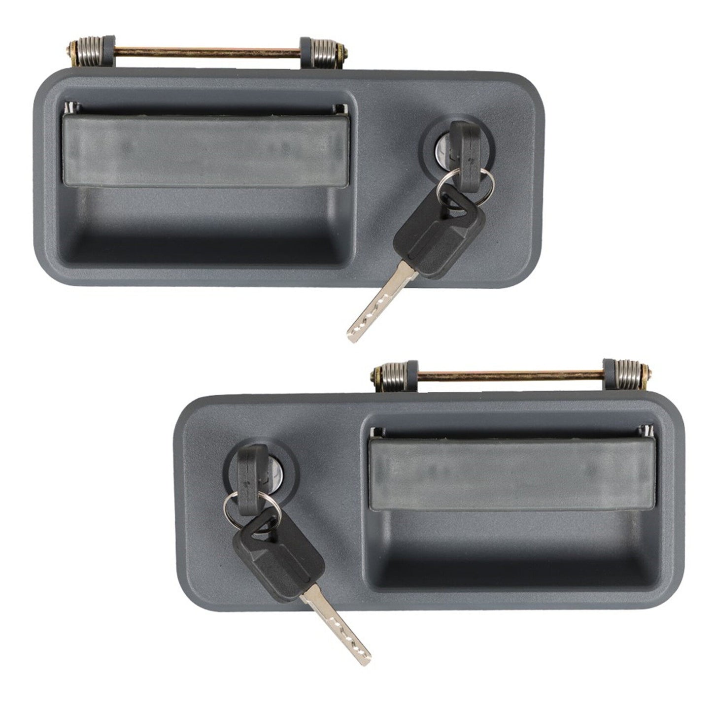 LABLT 2 Pcs Front Right and Left Side Exterior Door Handle Replacement for Volvo VNL Truck 2004 2005 2006 2007 2008 2009 2010 2011 2012 2013 2014 2015 2016 2017 2018 20398466 20398467