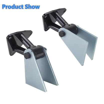 LABLT Automotive Plug-in Welded Engine Mounting Bracket 91018040 Replacement for Small & Big Block SBC BBC V8 Engine