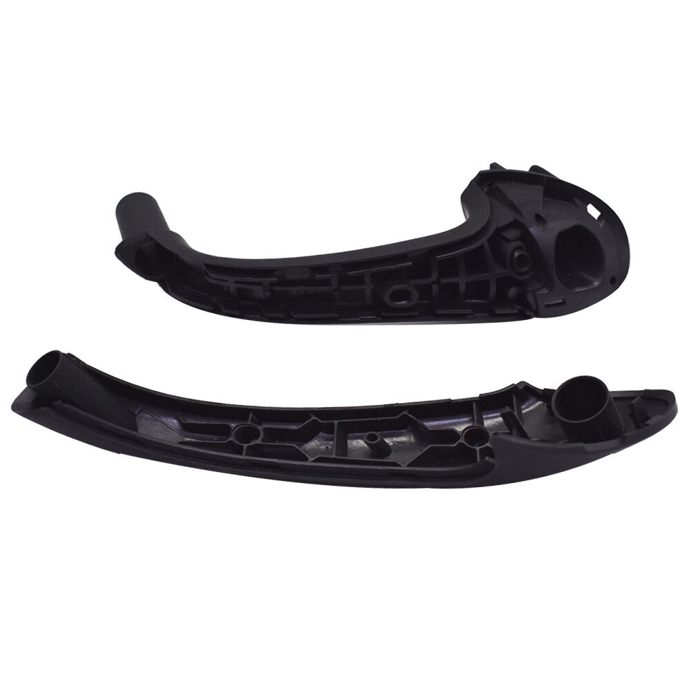 LABLT Front Left&Right Grip Door Handle #20381016519116 Black fit for Mercedes C Class W203 2003 2004 2005 2006 2007