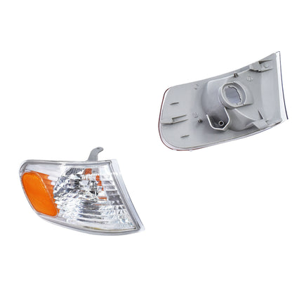 Passenger Right Drive Left Side Parking/Turn Signal Light Assembly Replacement for 2001-2002 Toyota Corolla