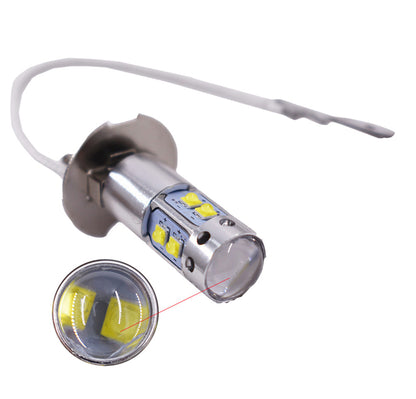Pack of 2 Bulbs H3 6000K White 100W High Power LED Fog Light Driving Bulb DRL Fit for 2000-2004 Toyota Corolla