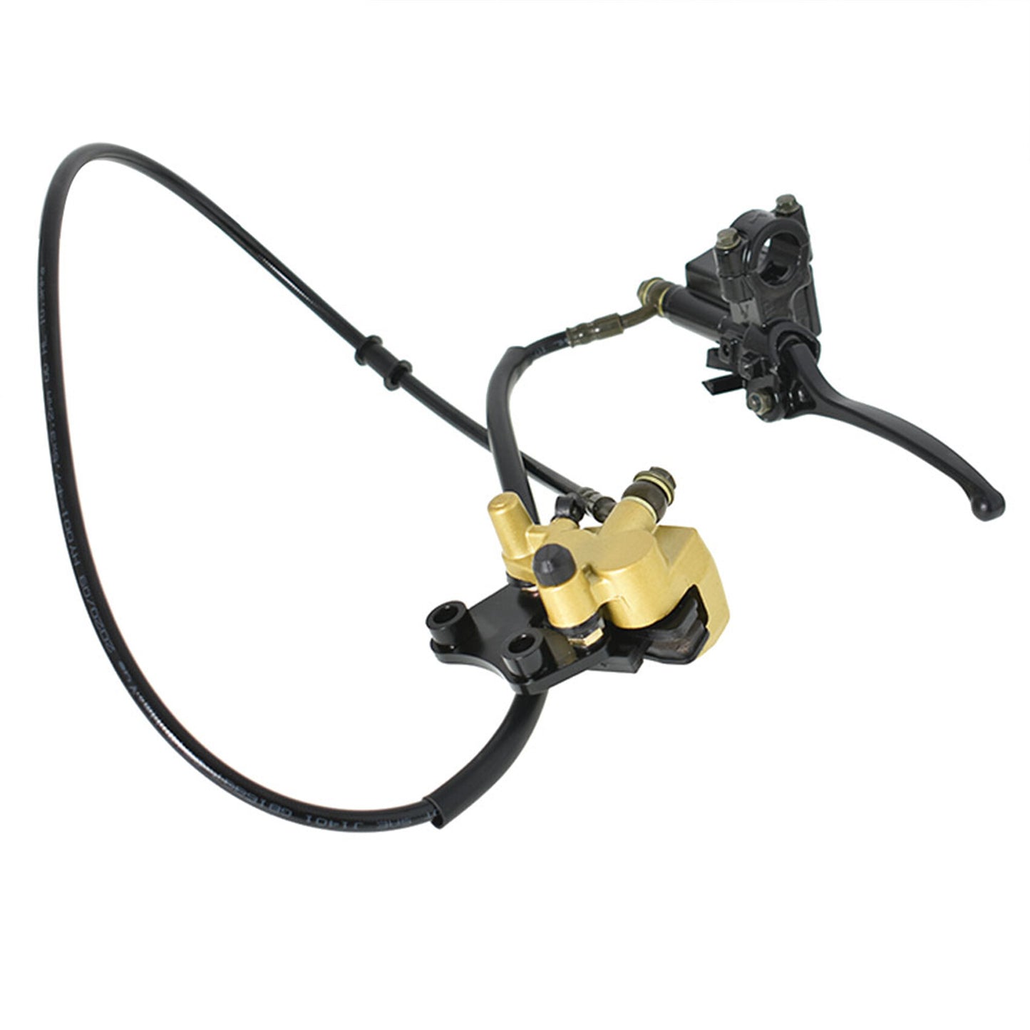 LABLT Front 7/8 Hydraulic Brake Caliper Go Kart Trolley ATV Replacement for 50cc 70cc 110cc 125cc Dirt Bikes Mini Bike