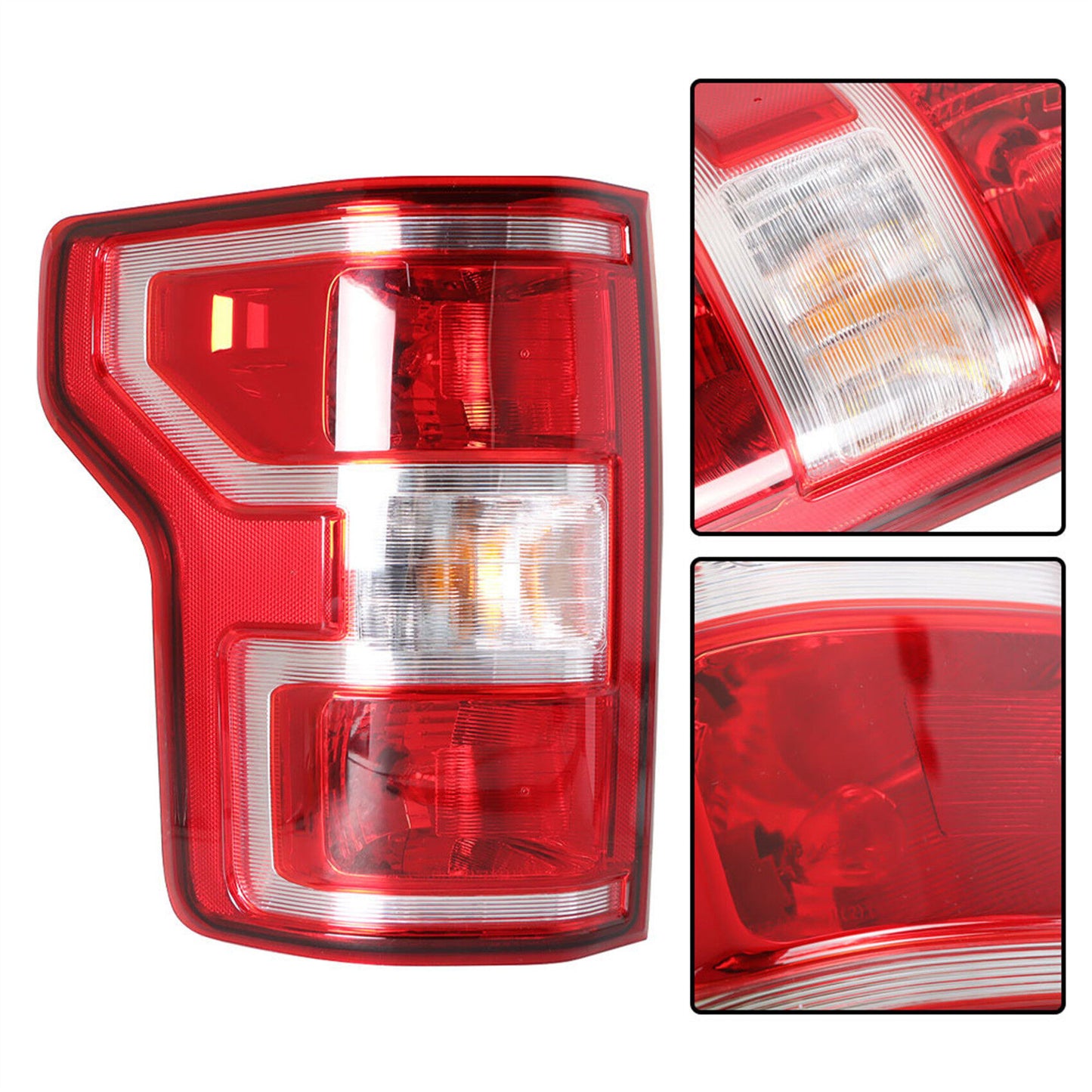 LABLT Tail Lights Rear Reverse Light Assembly Replacement for 2018 2019 2020 F150 JL3Z13405H Left Side Car Brake Light