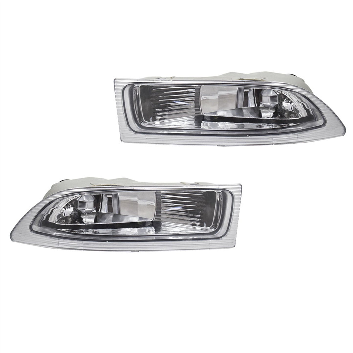 Fog Lights Lamps Assembly Replacement Housing/Lens/Cover - Left & Right (Driver & Passenger) Replacement for 2004-2005 Toyota Sienna TO2593118 TO2592118 81210-AE010 81220-AE010