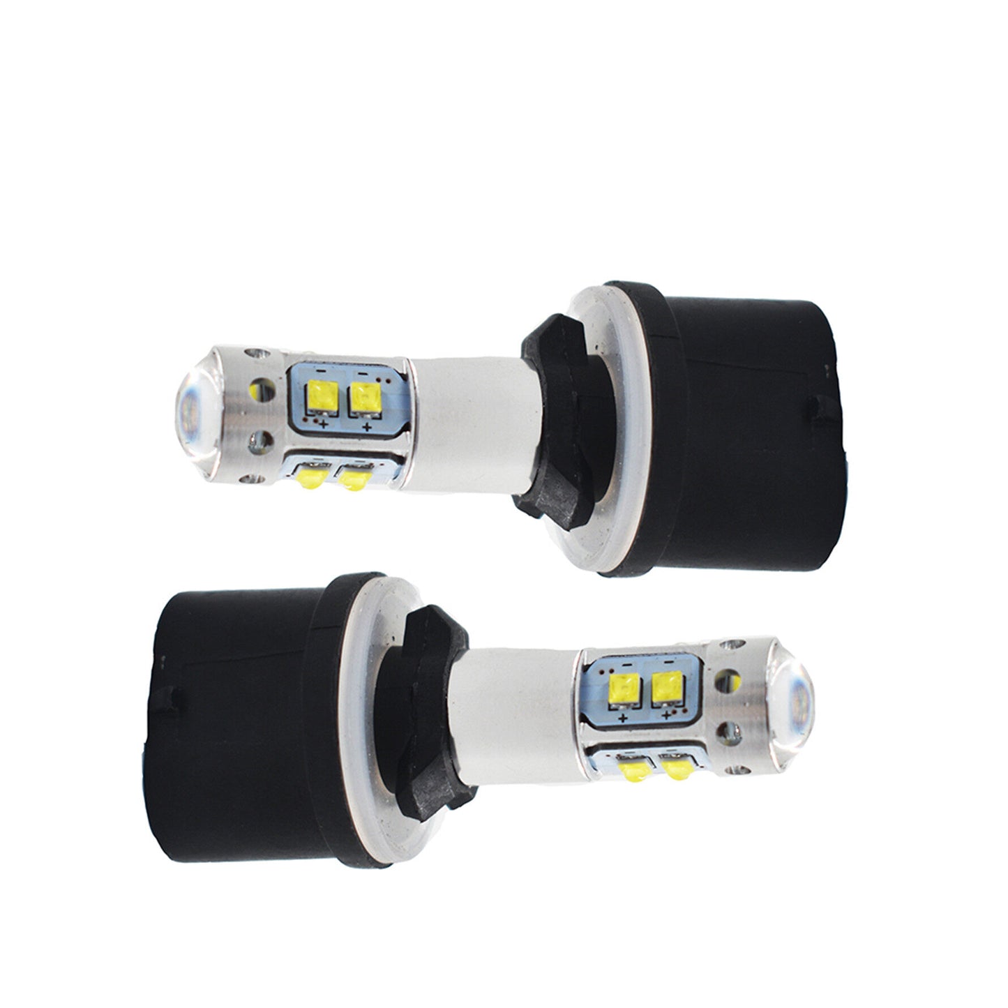 2-Piece 899 880 LED Fog Light Bulbs100W 6000K Super Bright LED Bulb LED 880 Bulb Fit for Auto Motorcycle Cars Trucks SUV Fog DRL Lights