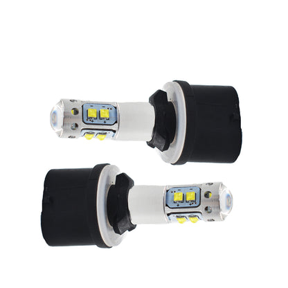 2-Piece 899 880 LED Fog Light Bulbs100W 6000K Super Bright LED Bulb LED 880 Bulb Fit for Auto Motorcycle Cars Trucks SUV Fog DRL Lights
