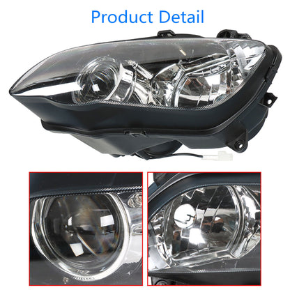 LABLT Front Headlight Motorcycle Headlamp Replacement for Yamaha YZF R1 2004-2006