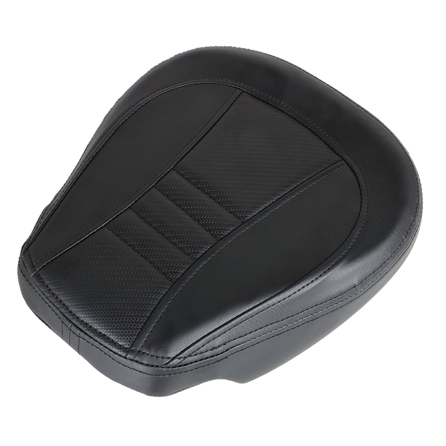 LABLT Motorcycle Complete Rider Passenger Seat Driver Seat Rider Pillion Replacement for 2009-2022 CVO Touring Road King Road Glide Street Glide Electra Glide FLTR BLK T08 Black