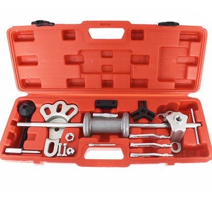 LABLT 9-Way Slide Hammer Puller Set Front Wheel Rear Axle Dent Shaft Hub Bearing Remover Tool Kit