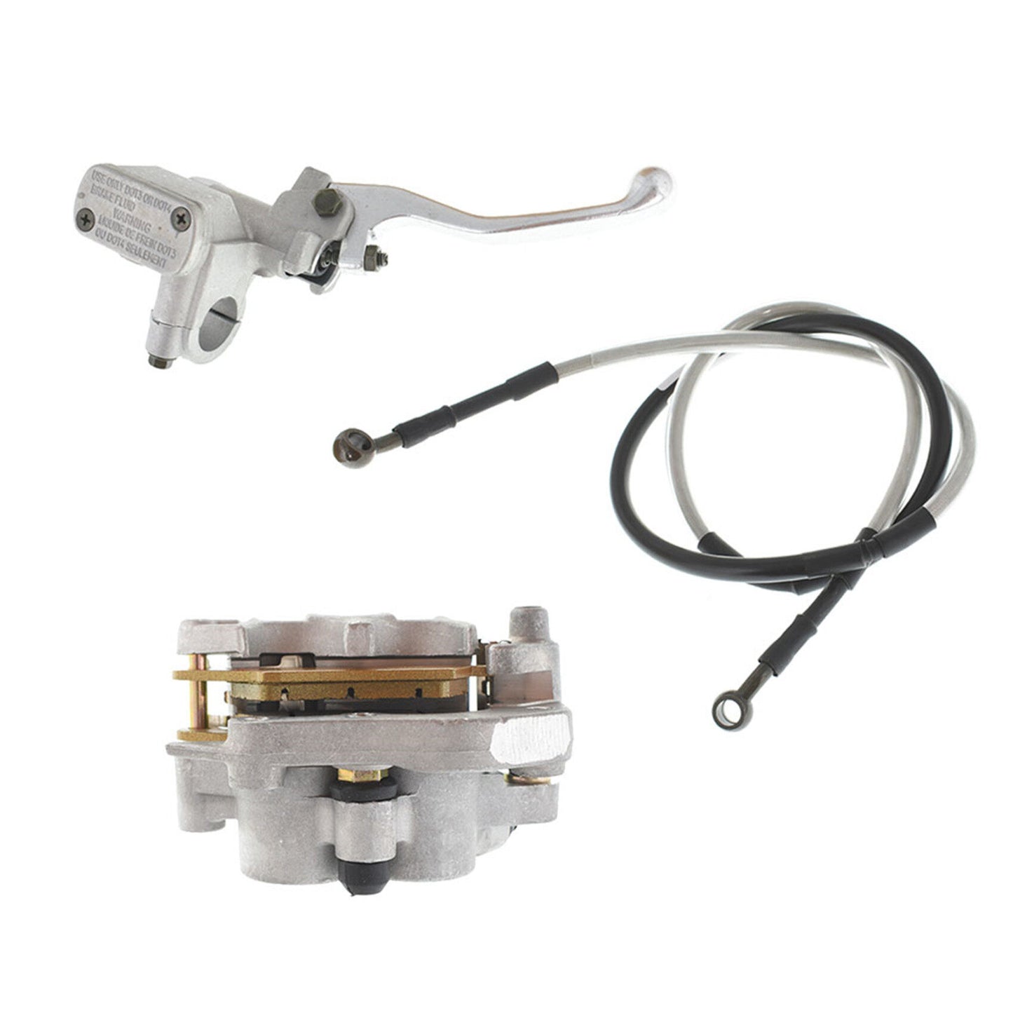 LABLT Motorcycle Front Brake Caliper Hose Master Cylinder Replacement for Honda CRF 250R 450R 2004-2020 45150-MEN-006 45510-KRN-305