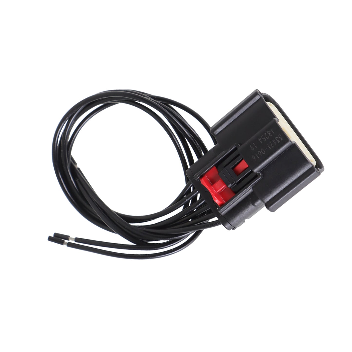 LABLT 6 Pin Throttle Body Control Actuator Plug Motorcycle Connector Plug 72483-08BK Replacement for FLHR FLSTC FLHT Road King Electra Glide Road Glide NM-33471-0601