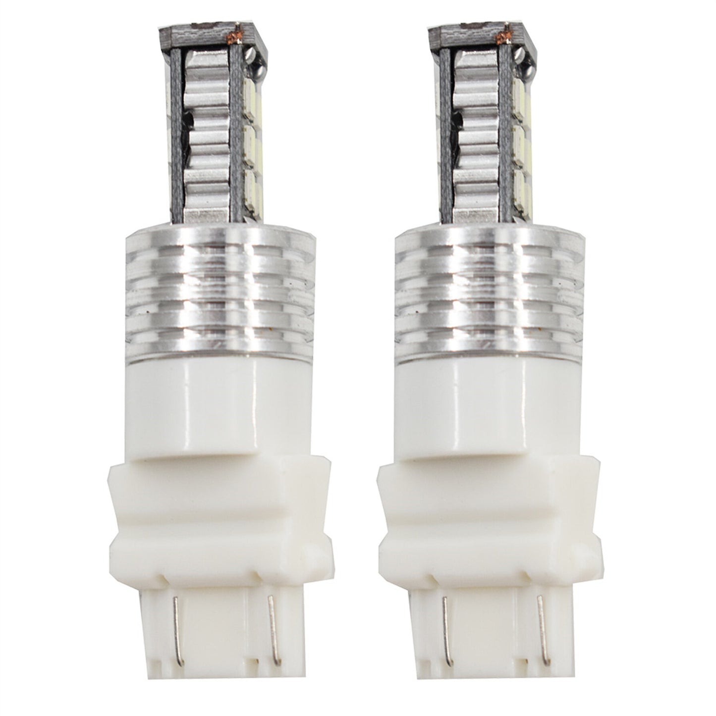 2 pcs High Power Ice Blue 3156 3157 15SMD Reverse Backup DRL Lights LED Bulbs Fit For Car Auto Brake Turn Signal Taillight DRL Backup Parking Light (Pack of 2)