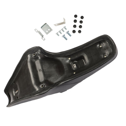 LABLT Motorcycle Driver & Passenger Cushion Two-Up Seat Replacement for Yamaha 950 XV950 XVS950 Bolt 2014-2020 Black