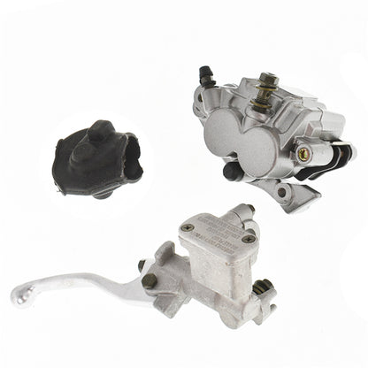 LABLT Motorcycle Front Master Cylinder Lever & Brake Caliper Kit 45150-MEN-006 Replacement for Honda CR125R 250R CRF250X 450X 45150-MKE-A71 45150-MEN-A51