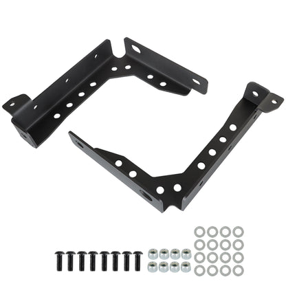 LABLT Bed Channel Stiffeners Replacement for Toyota Tacoma Rear Bed Channel Stiffeners Bed Stiffener Brackets 2005 2006 2007 2008 2009 2010 2011 2012 2013 2014 2015 2016 2017 2018 2019 2020 2021