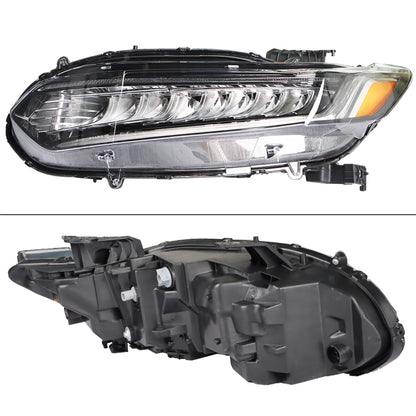 LABLT Headlights Replacement for 2018-2021 Honda Accord Full LED Headlight Headlamp Left Driver Side