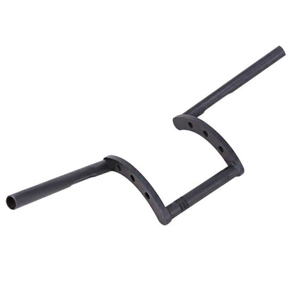 LABLT Motorcycle 1 Z-Bar Handlebars Drag Bars Length 660mm Diameter 25mm Hand Bars Universal Replacement for Suzuki Kawasaki Honda Yamaha Touring Dyna Softail Black