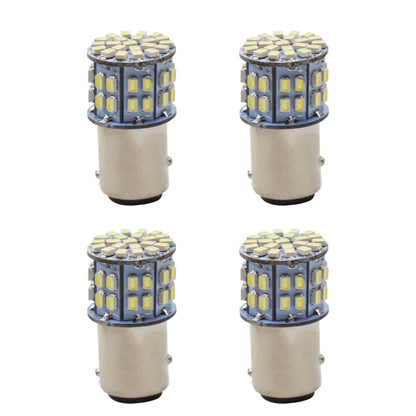 Pack of 4 1157 BAY15D LED Bulb P21/5W Car Reverse Rear Turn Signal Parking Light 50 SMD 3014 White Lamp 6000K 12V Non-canbus