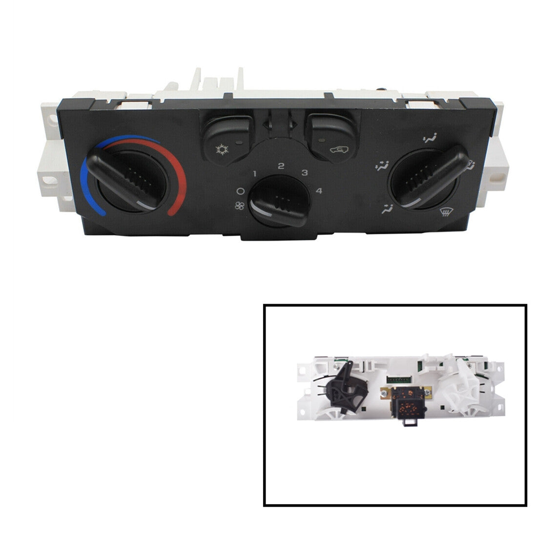 LABLT A/C Air Conditioning Heater Control Panel 15-73870 Replacement for 2004-2012 Chevy Colorado GMC Canyon